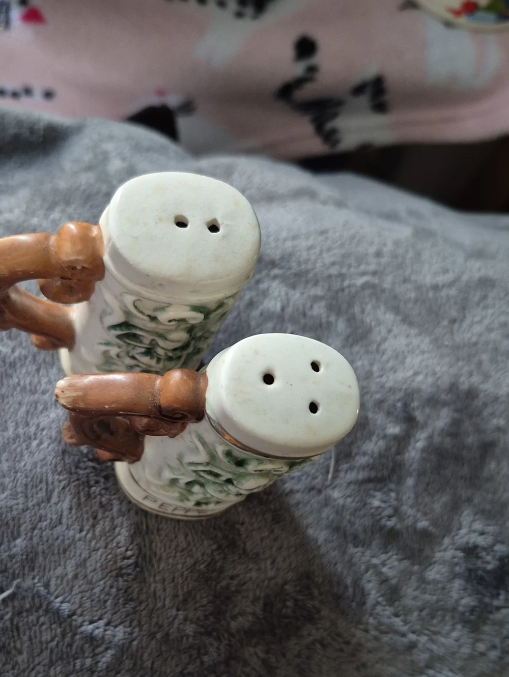 Vintage Beer Stein Salt & Pepper Shakers Made In Japan